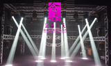 上海舞台桁架背景板搭建 光束灯 音响出租灯光出租租赁 P3LED大屏