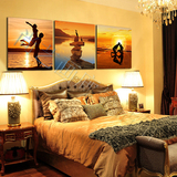 装饰画现代人物单幅壁画墙画简约中式无框画客厅卧室床头情侣挂画