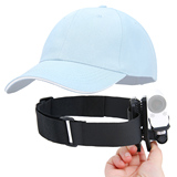 件BLT-CHM1 摄像机头带头戴帽夹安装套件ronkoen索尼运动相机配