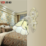 地中海田园风格温馨浪漫欧式壁灯卧室床头灯饰客厅过道灯阳台灯具