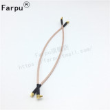 Farpu丨射频转接线 MMCX-JW转MMCX-JW RG316线 镀银同轴线