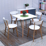 实木餐桌北欧风格 宜家现代简约餐桌 美国进口白橡木多尺寸饭桌