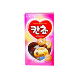 【天猫超市】韩国进口零食品乐天小熊饼干宝宝巧克力注心饼干54g%