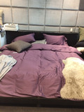 埃及长绒棉60支贡缎床单式床品四件套 纯色系列 livinghouse