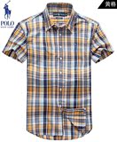 2016香港代购新款夏季POLO男士短袖衬衫 保罗休闲韩版纯棉男衬衣