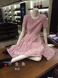 BURBERRY/女款 英国蕾丝A字连衣裙40046191 香港专柜专柜正品代购