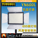 永诺YN600L LED摄像灯 遥控亮度 微电影摄影灯外拍补光灯双色色温
