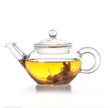 高硼硅材质耐高温玻璃茶壶带过滤玻璃功夫花草茶壶 透明玻璃茶壶