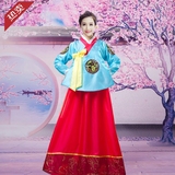 朝鲜族演出服大长今演出服少数民族服装韩国传统舞蹈韩服成人女款