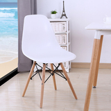 伊姆斯餐椅简约现代电脑办公椅设计师休闲椅家用时尚创意咖啡椅子