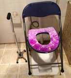 包邮实体卖的很好的洗澡坐便椅家用带靠背孕妇老年人金属铁坐厕椅