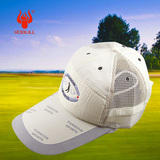 高尔夫钓鱼帽子户外遮阳透气防紫外线帽 棒球帽遮阳夹灯帽