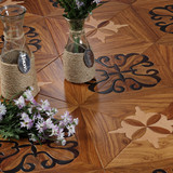 亚花梨多层实木复合地板艺术拼花地板厂家直销地热地暖拼花木地板