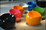 欧式时尚简约个性换鞋凳子创意小球烤漆塑料圆矮苹果凳子