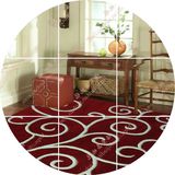 时尚腈纶地毯 简约客厅卧室地毯书房手工定制 勾子北欧风格高端