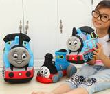 一件包邮托马斯公仔小孩火车儿童毛绒布偶玩具生日新年礼物抱枕