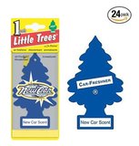 Little Trees® Car Air Fresheners New Car Scent (24 Pack)