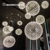 moooi创意个性吊灯后现代艺术星球LED客餐厅客厅满天星圆球形灯具