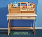 厂家直销简约实木写字台儿童书桌松木原木成人电脑桌环保可定制
