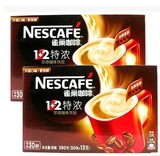 (新品上市2合特价全国包邮）正品Nestle雀巢咖啡1+2特浓30条390g