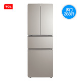 TCL BCD-288KR50 288升大容量法式四门家用节能静音对开门冰箱