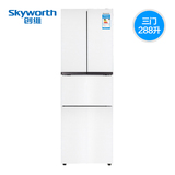 Skyworth/创维 BCD-288G 法式多门冰箱288升超大容量正品联保