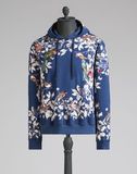 Dolce&Gabbana杜嘉班纳2016新款男装连帽款小鸟图案印花棉质卫衣