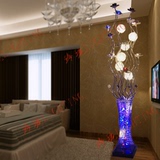 立式LED客厅卧室落地灯创意时尚装饰铝材落地台灯新婚乔迁之礼