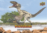 UPPER DECK 恐龙卡普卡37deinonychus恐爪龙