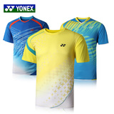 2016夏季YONEX尤尼克斯羽毛球服yy男款短袖速干透气比赛运动服装
