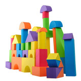 斯尔福EVA软体泡沫积木幼儿园教具拼搭拼装早教积木玩具2-3岁包邮