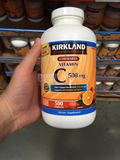 美国 KIRKLAND 纯天然维生素C VC 500mg 500粒 岢岚橙子味咀嚼片