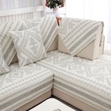 简约现代纯棉沙发垫布艺四季坐垫子欧式客厅沙发套子沙发罩巾全盖