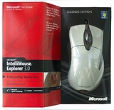 微软IE3.0银光鲨传奇版/复刻版CF CS lol有线游戏鼠标限量版正品