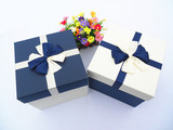 包邮正方形礼品盒大号四件套包装盒情人节礼物生日礼物包装盒批发