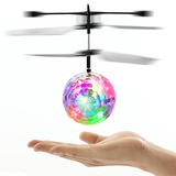 水晶球智能充电儿童飞行器迷你摇控感应飞机无人机感应直升机玩具