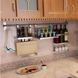 盘架不锈钢筷笼厨卫用品用具挂件架厨房置物架壁挂墙上收纳刀架碗