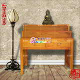 供桌供台 可免漆定制素面三层佛龛实木藏式佛堂佛柜复古中式神台