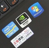 原装笔记本电脑NVIDIA GEFOREC CUDA标志 显卡性能标签贴纸