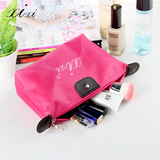 韩版可爱糖果色防水化妆袋 便携小号化妆包大容量易收纳手拿 包邮