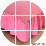 韩式纯色床罩单件床裙式双人1.5 1.8 2.0m米床裙四件套纯棉保护套