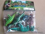 袋装塑胶仿真软体恐龙玩具模型益智儿童玩具男孩宝宝夜光恐龙批发