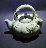 热卖宋代影青南瓜壶 雕刻薄碗 古董瓷器古玩收藏（包老） 古瓷器