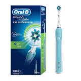 价低天猫 德国进口OralB/欧乐B600 3D智能电动牙刷 感应式充电