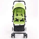 VOVO婴儿推车可坐躺双向便携婴儿车折叠超轻便手推车 草绿色