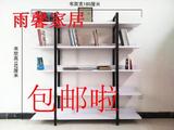 宜家特价钢木书架组合五层书架储物架置物架货架展示柜木架展示架