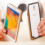 三星Note3手机壳边框硅胶套 新款超薄简约N9009手机套软壳日韩国