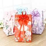 欧式喜糖盒子 创意结婚婚礼糖果包装盒纸盒婚庆用品长方形喜糖盒