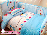包邮婴儿床品宝宝床上用品套件婴儿床围床单件套定做儿童床围全棉