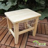 定制防腐木实木凳子餐椅防腐餐椅凳实木凳板凳 矮凳户外小凳子